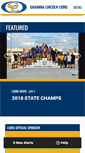 Mobile Screenshot of gahannalincolnathletics.com