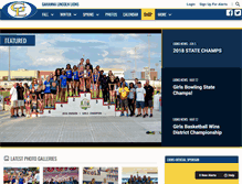 Tablet Screenshot of gahannalincolnathletics.com